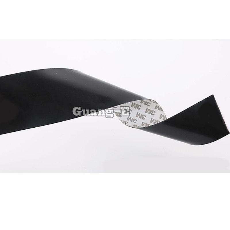 For Mazda CX-3 CX3 2015 2016 2017 2018 - Car PC Material Pillar Post Cover Door Trim Window Piano Black Molding Sticker