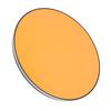 450mm RV Table Top Round Wooden Orange High Gloss Marine Tabletop for RV Yacht Truck Deck Patio