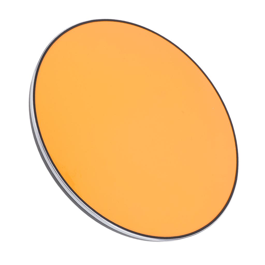 450mm RV Table Top Round Wooden Orange High Gloss Marine Tabletop for RV Yacht Truck Deck Patio