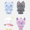 10cm DRAMA KARINA Same Plush Ning Winter Cartoon Cute White Snow Man Soft Animals Dolls Keychains Key Rings Bag Pendants