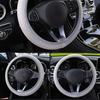 Steering Wheel Cushion Microfiber Perfect Decor Elastic Universal 38CM Car Steering Wheel Cover for Automobile