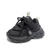 Solid Color Simple Unisex Kids Soft Sole Comfortable Casual Sports Chunky Dad Sneakers