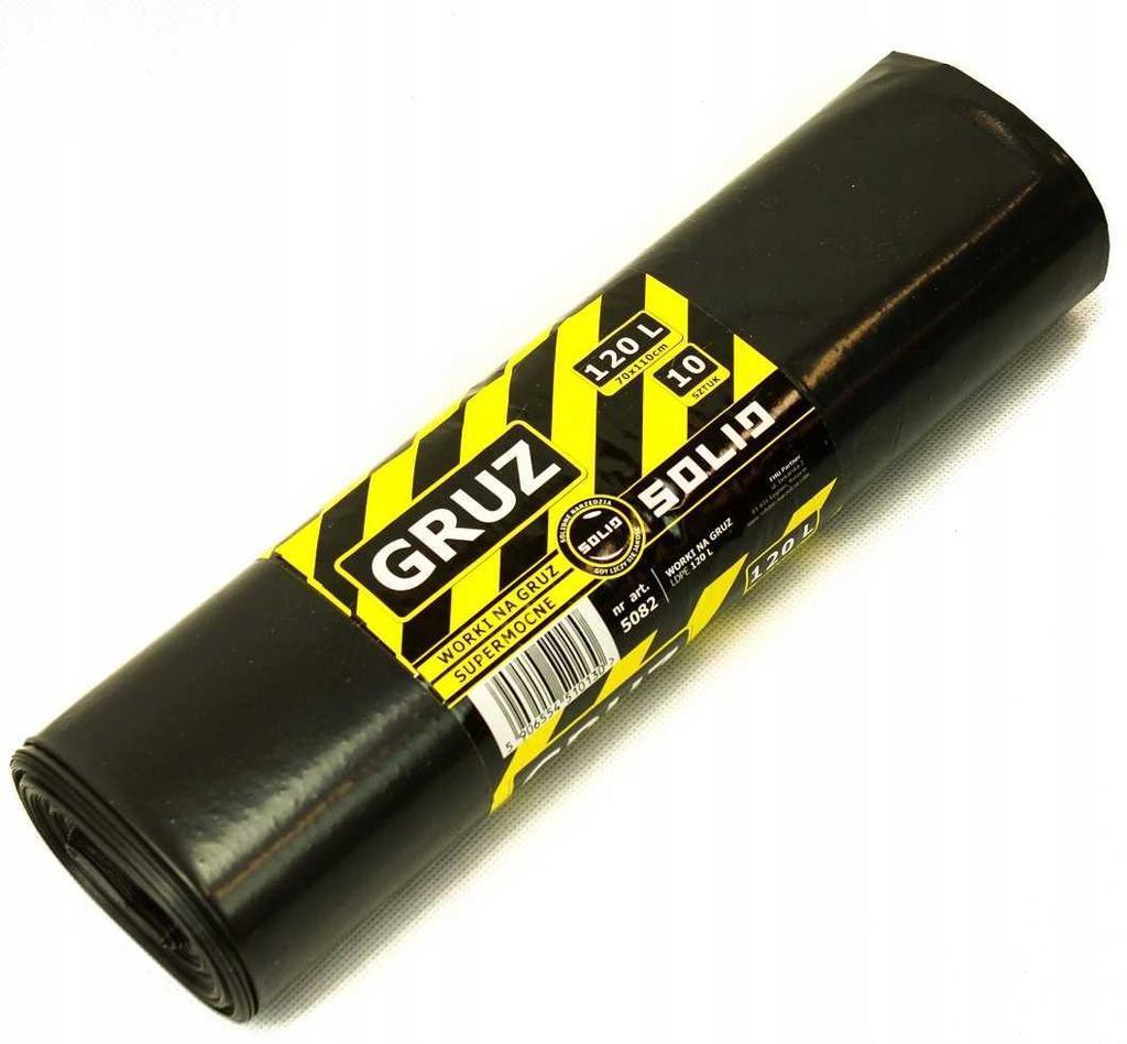 Solid Worki Na Gruz Odpady 120L Supermocne 10 Szt. 5082