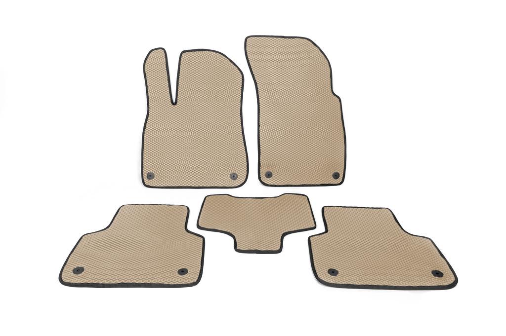 

Коврики EVA (бежевые) для Ауди Q7 2015- гг