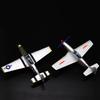 Diecast 1:48 Scale P51 Mustang Fighter Alloy Model Toy Simulates Military Combat Aircraft Model Souvenir Display Ornaments