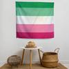 Pride Flag Digital Printing Polyester Wall Tapestry Suitable for Use In Living Rooms Bedrooms Offices Bars Party