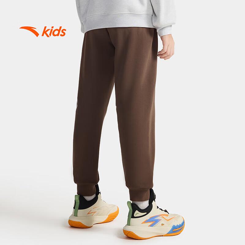 Anta Kids' Fleece-Lined Winter Sports Pants