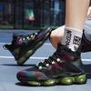 New Air Cushion Men'S Casual Sports Shoes Socks Shoes Shock Absorption Lightweight Running Shoes Actual Basketball Shoes Men