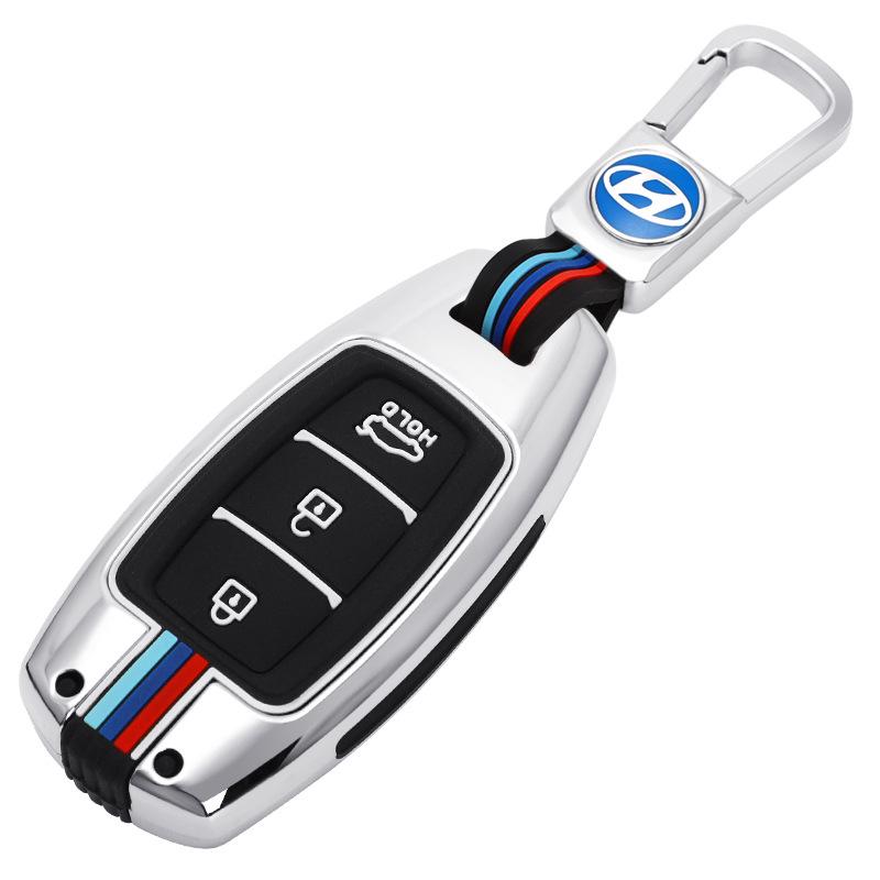 Elantra Key Case for Hyundai: Metal Shell for Mistra/Festa/ix35 Models 2022