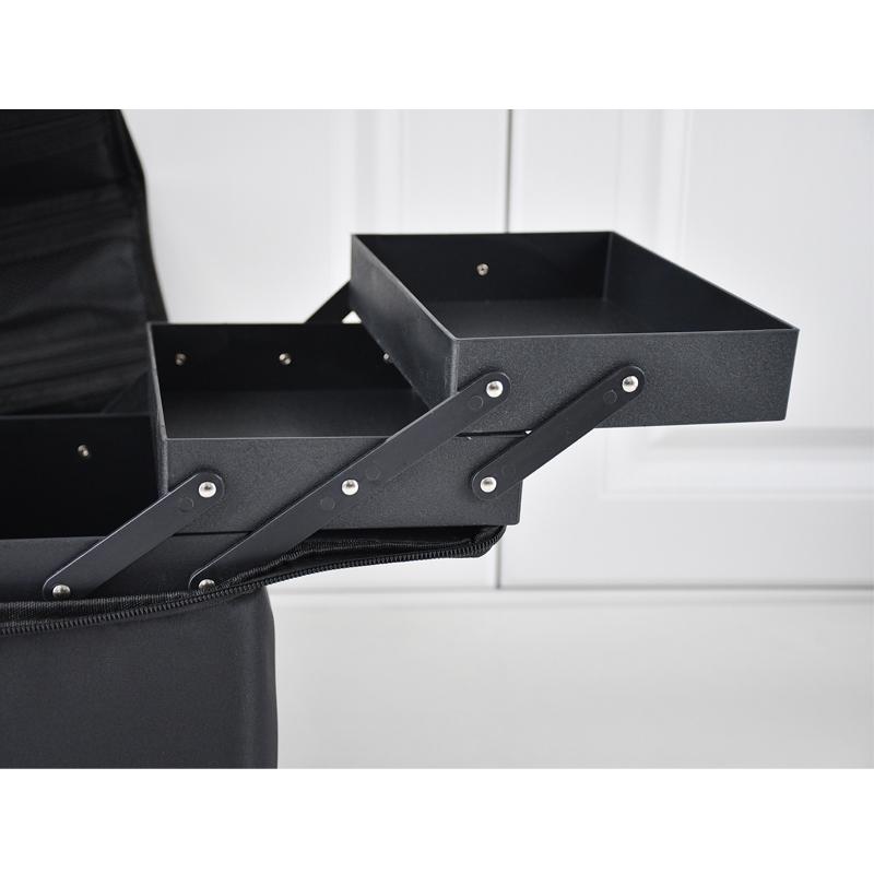 Make-up-Tasche, handgehalten, große Kapazität, mehrschichtig, für Maniküre, Friseur, Stickerei, Werkzeug-Set, Kosmetik-Aufbewahrungstasche, Kulturbeutel