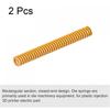 2Pcs Useful 8/10mm OD 3D Printer Die Spring Yellow Mould Die Springs Light Load Compression Springs 3D Printer Electric Part