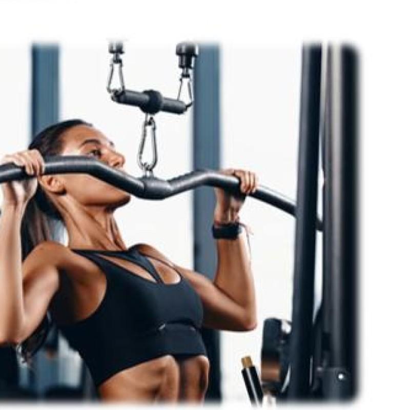 LAT Pull Down Bar Curl Pulldown Bar Detachable Triceps Pulldown Bar Adjustable LAT Pulldown Handle Attachments for Shoulder Back