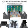 1 Pair Full Fingers Gloves Waterproof Cycling Outdoor Sports Running Motorcycle Ski Touch Screen Fleece For Men Women