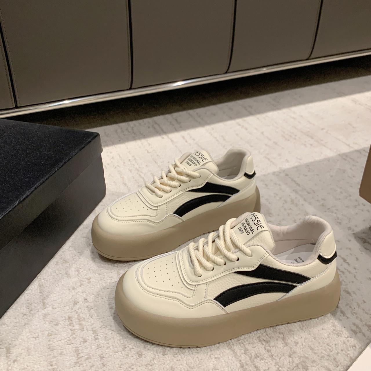 

Простые ретро-платформы немецкие кроссовки женские 2025 новые весенние взрывные легкие студенческие американские повседневные кроссовки для сноубординга 35