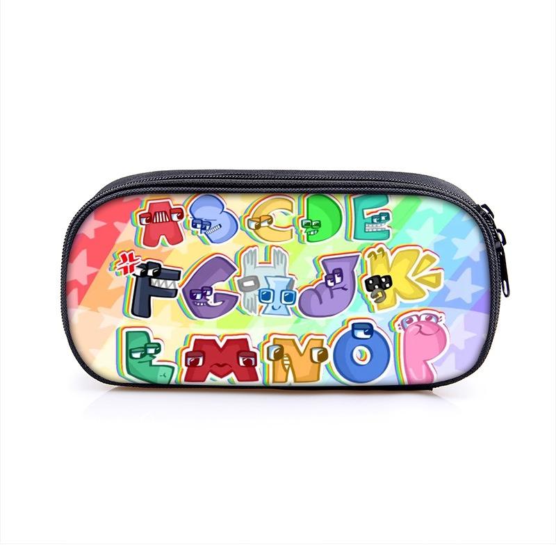 Alphabet Lore Pencil Case Large Capacity Pouch Bag For Students Gift
