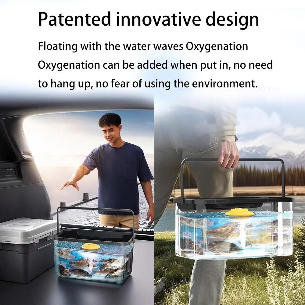 Ultra Quiet Fishing Oxygen Pump Floating Air Bubbler Aerator Fish Tank Air Pump  Indoor Outdoor