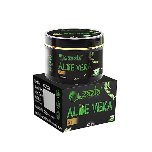 Zazla Aloe Vera Skin Gel For Face & Hair - 100gm