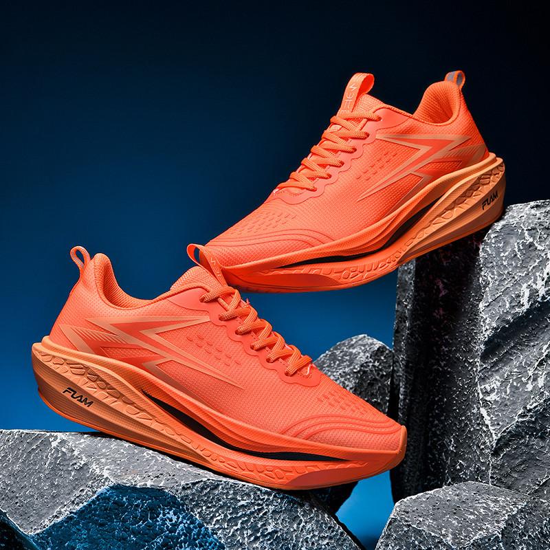 Comfortable Fit Women Stylish Running Shoes Marathon Athletic Shoes Breathable Lightweight Men Trend Athletic Shoes