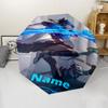 Custom Name League of Legends Theme Automatic Umbrella, Lightweight & Portable, 8 Rib, Perfect for Outdoor Travel, Birthdays, Christmas, Gifts.