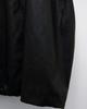 Youth Faux Leather Windbreaker Jacket - Black