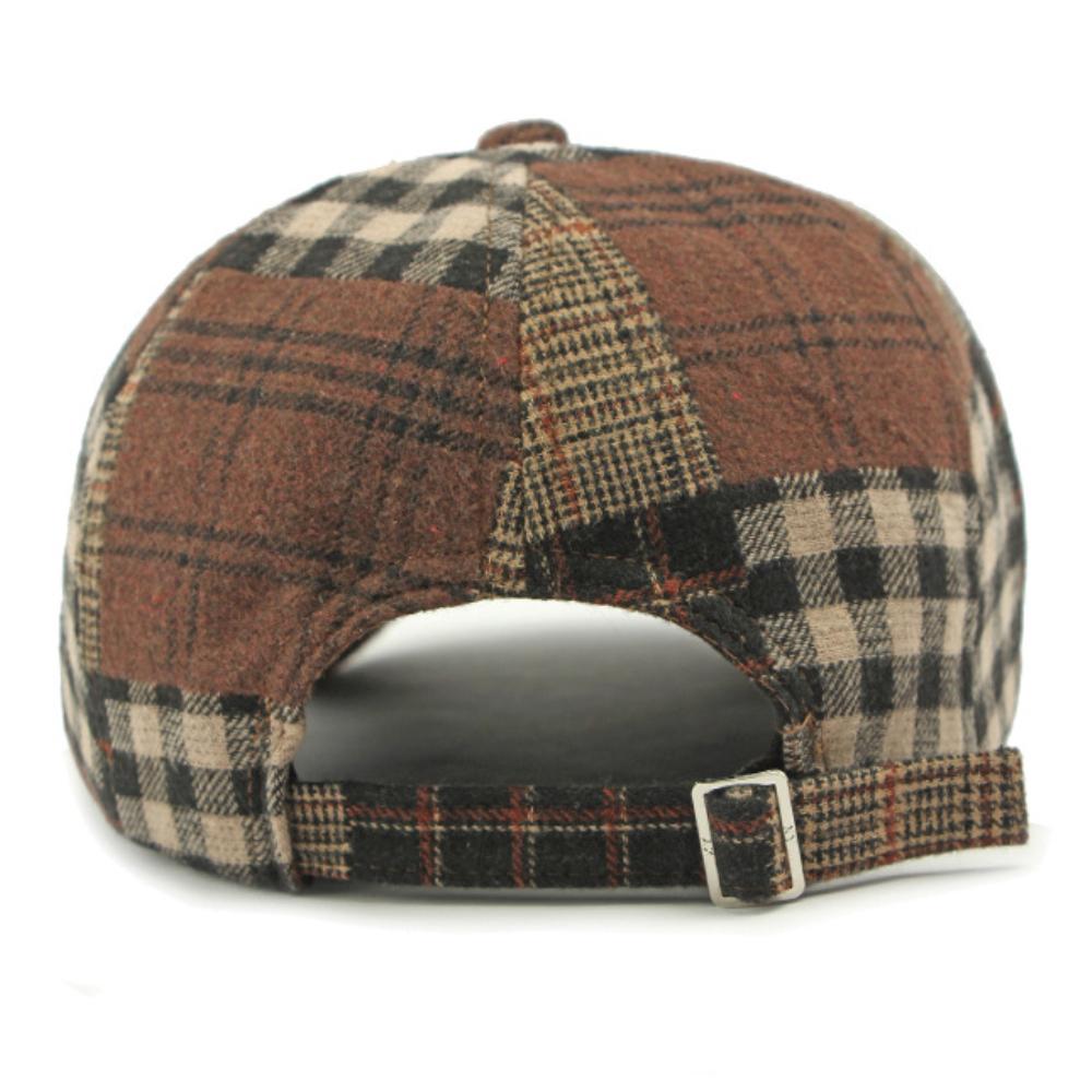 Men Women Berets Vintage Plaid Artist Painter Beret Hat Male Female Retro Octagonal Flat Cap Autumn Winter Ivy Beret Cap