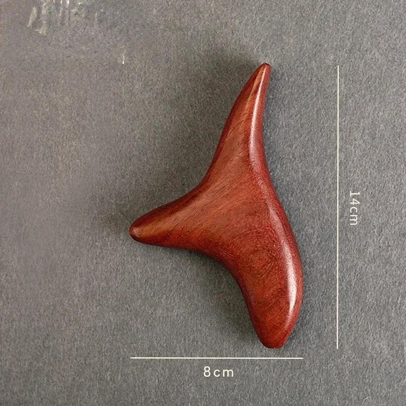 Instrumente de Masaj Puncte Trigger din Lemn Gua Sha, Instrumente Profesionale pentru Drenaj Limfatic, Instrumente de Masaj Terapie cu Lemn pentru Spate Picior Mână Față