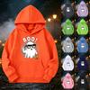 Unisex Halloween Graphic Pullover Hoodie Casual Comfortable Sweatshirt