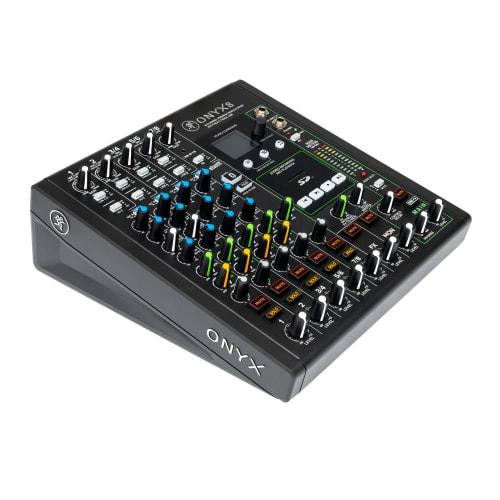MACKIE Onyx8 Premium Analog Mixer with Multitrack Recording and USB I/O