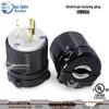 USA-Japan 20A Generator Power Plug with Anti-Loosening Feature