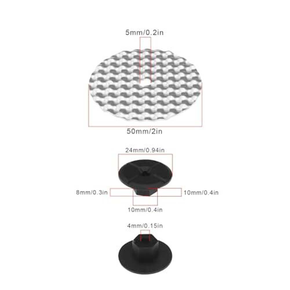 10 Pcs Heat Shield Repair Kit N90796501 Heat Protection PlateHeat Shield Plate Washer Attachment Repair Tools Accessories