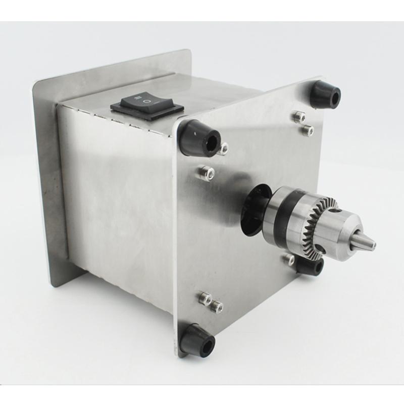 Sandpaper Sticky Disc Table Grinder Mini Electric Multifunctional Engraving Punching Polishing Machine Chuck Grinder 220V