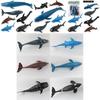 Childrens Marine Animal Model Set With Plastic Replicas For Educational Play