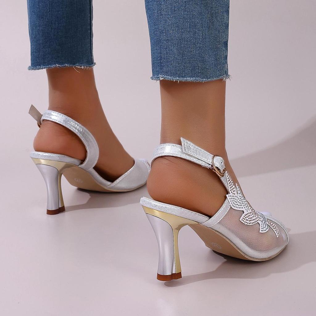 Black Sexy Open Toes Gladiator Shoes Womens Sandals Super High Heel Pumps Ladies  Party Wedding Sandal