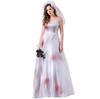 Halloween ghost bride wedding dress vampire queen queen cosplay European and American witch zombie suit