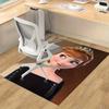 1pc, Elsa Frozen Inspired Home Office Chair Rug Outdoor Carpet Gift IdeaP063