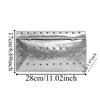 Large Capacity Rivet Envelope Clutch Bag Elegant Solid Metallic Sheen Handbag  Daily