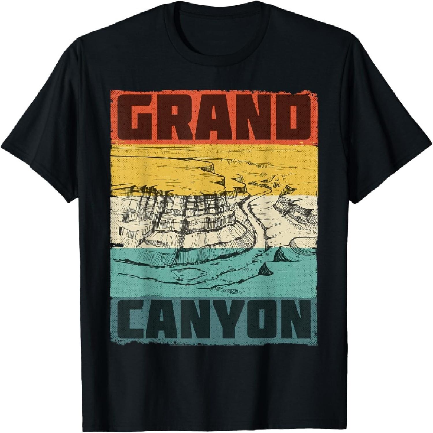 Grand Canyon National Park Merchandise Retro Grand Canyon T-Shirt S