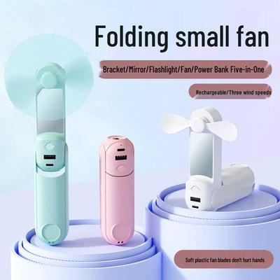 Compact Foldable Handheld Fan for Dorms and Travel