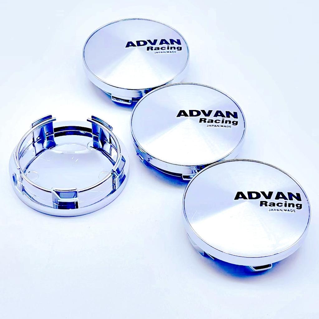 4pcs/lot High Quality 58mm Car Wheel Hub Cover Center Caps for ADVAN Racing Styling Badge Stickers Emblem Accessories