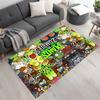Plants Vs. Zombies Floor Rug Office Rug Design for Study room Game Room Bedrooms Playrooms Antislip Carpet Anime Office Decor Spiritual Gift
