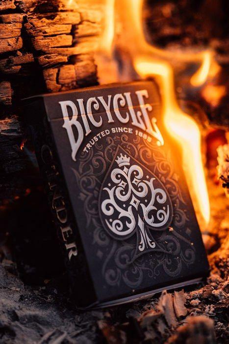 Bicycle - 10033114 - Jeu de 54 Cartes a Jouer - Collection Ultimates - Cinder - Magie/Carte Magie