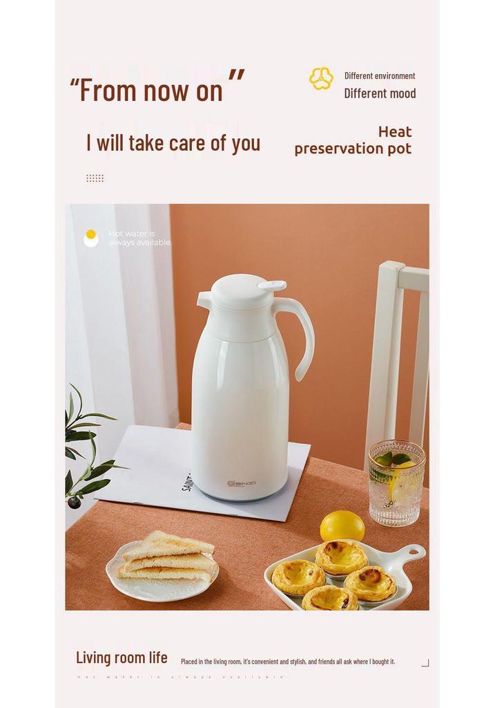 Smart Large-Capacity Thermos Kettle - High-End Insulated Hot Water Bottle
