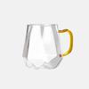 2pcs Coffee Mugs Glass Cup Sets Drinkware Luxury Wedding Gifts Wine Glasses Drinks Glassware Cup for Coffee Tea Juice Water Cups