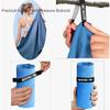 Ultra-Absorbent Microfiber Towel for Sports Outdoor Activities  Quick-Drying Compact