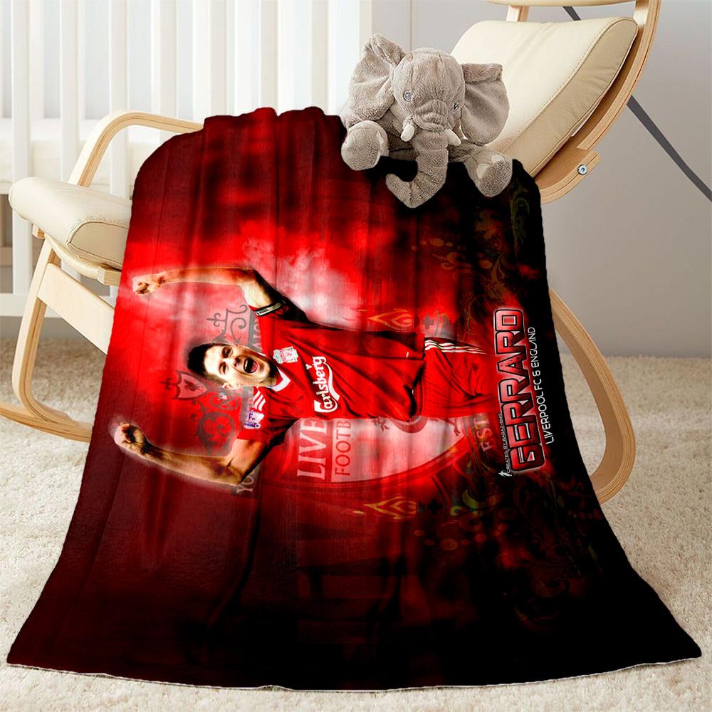 Goalkeeper Action Blanket Warmthful Decor Great for Chair Sofa Livingroom All-Season Use Digital Print Ideal Gift For Birthday Valentine'S Day