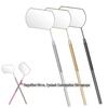 Stainless Steel Anti-Fog Eyelash Inspection Mirror Tool