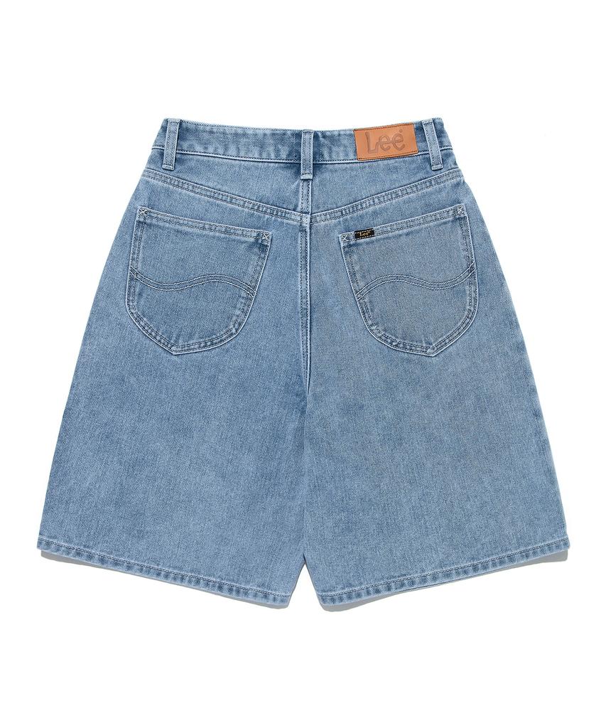 LEE Women'S Basic Denim Shorts Indigo Light