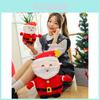 Festive Plush Toy Reindeer Doll Perfect For Christmas Holiday Home Decoration 25cm And 50cm