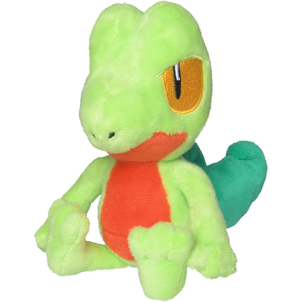 Pokmon Center Original Pokmon Fit Treecko Plush Toy 12x9x13 cm