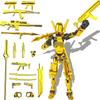 13 Action Figure Titan Multi-Jointed Movable Shapeshift Robot T13 Action Mannequin Character and Dog Figure Toys Gifts for Kids